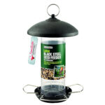 Black Steel Seed Feeder Large