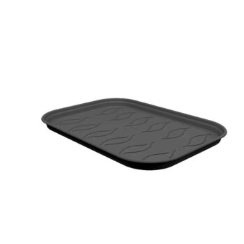 Green Basics Grow Tray Saucer Living Black Large