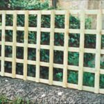 Heavy Duty Square Pressure Treated Trellis 6X2 - Image 2