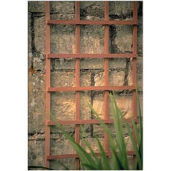 Natural Light Square Press.Treated Trellis 6X3