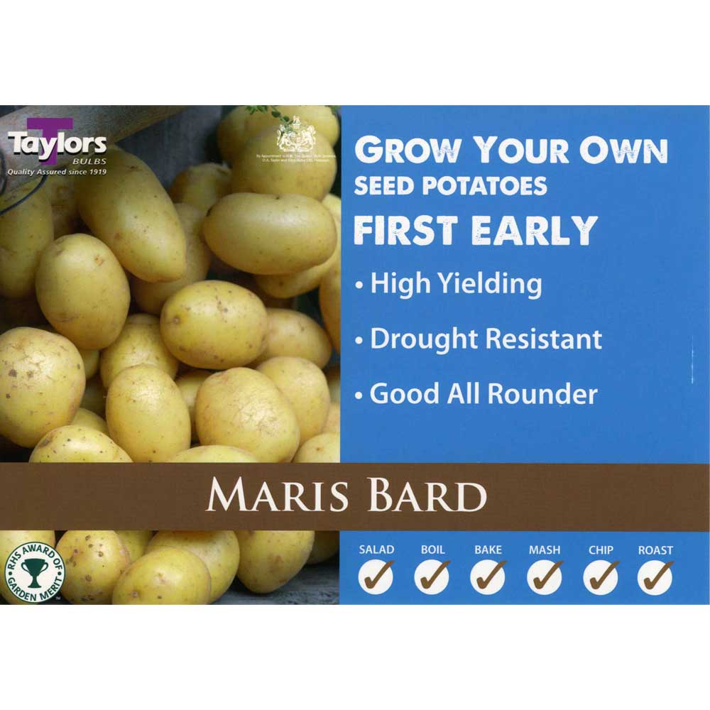 Maris Bard X 10 First Earlies Taster Pack Maris Bard X 10 First Earlies Taster Pack