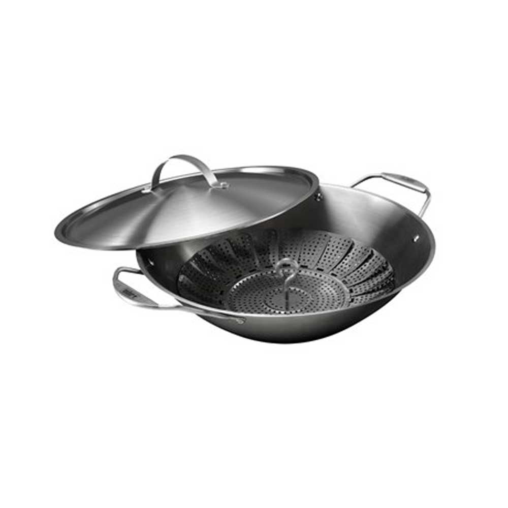Weber Crafted Wok and Steamer Weber Crafted Wok and Steamer