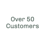 Over 50 Customers Over 50 Customers