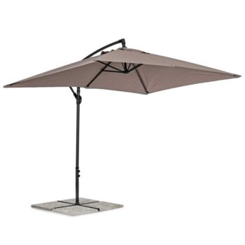 Texas Taupe Cantilever Parasol 2X3