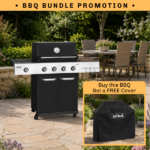 Outback Jupiter 4 Burner Hybrid - Black