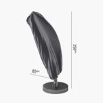 Free Arm Parasol Aerocover 250x85cm - Image 2