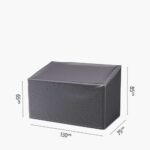 Garden Bench Aerocover 130x75x65/85cm high - Image 2