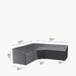Outdoor Seating Set Aerocover Trapeeze 255x90x65x90cm - Image 2