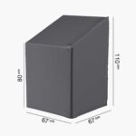 Stackable Chair Aerocover 67x67x80/110 - Image 2