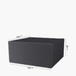 Garden Set Aerocover Square 130x130x85cm high - Image 2