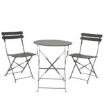 Isla Bistro Set - Anthracite