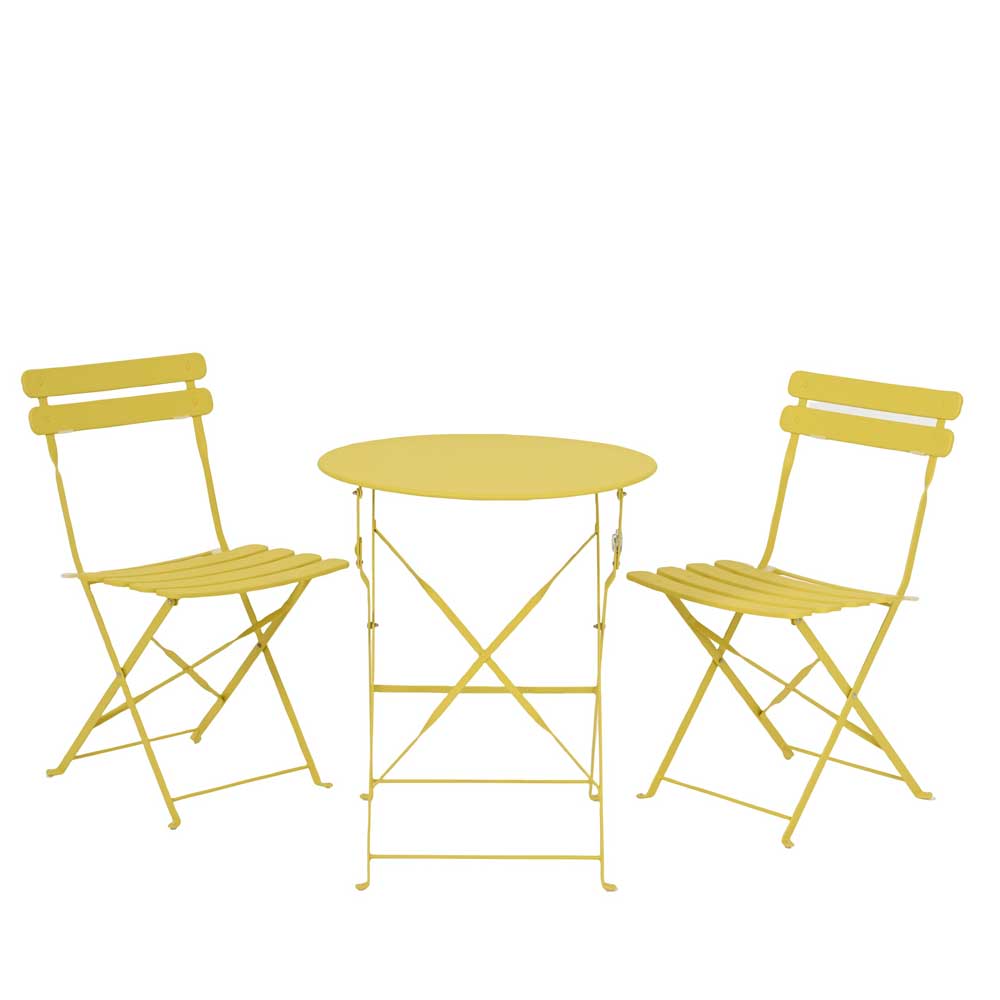 8720725351547 Isla Bistro Set - Ochre - Image 1