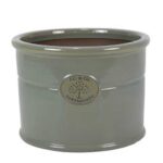 J&C Antique Grey Cylinder 37X27cm