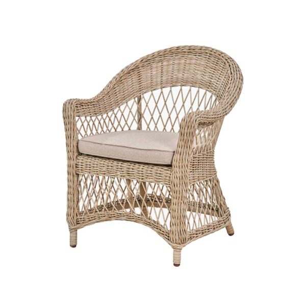 Pattaya 4 Seat Dining Set - Parasol & Base - Image 3