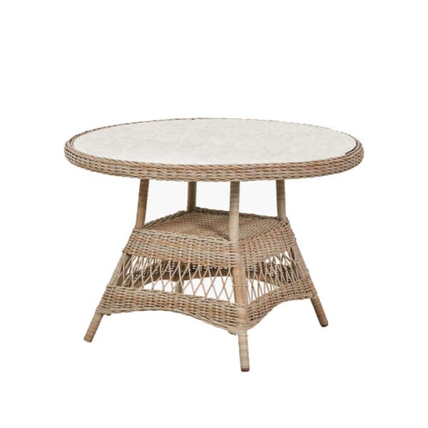 Pattaya 4 Seat Dining Set - Parasol & Base - Image 2