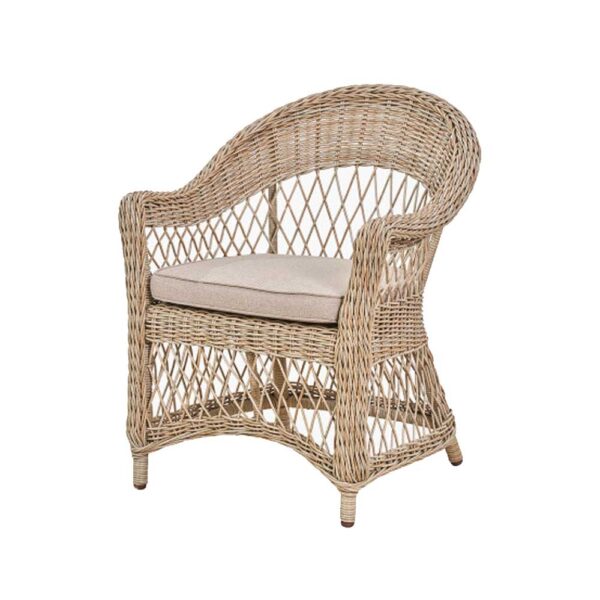 Pattaya 6 Seat Dining Set - Parasol & Base - Image 4