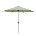2.5m Wind up Parasol + Cover - Sage