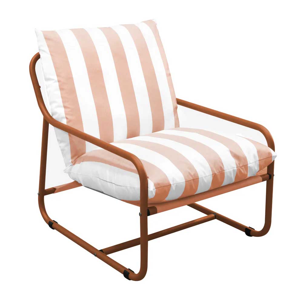 5057229406262 Cloud Relaxer Chair - Burnt Orange - Image 1