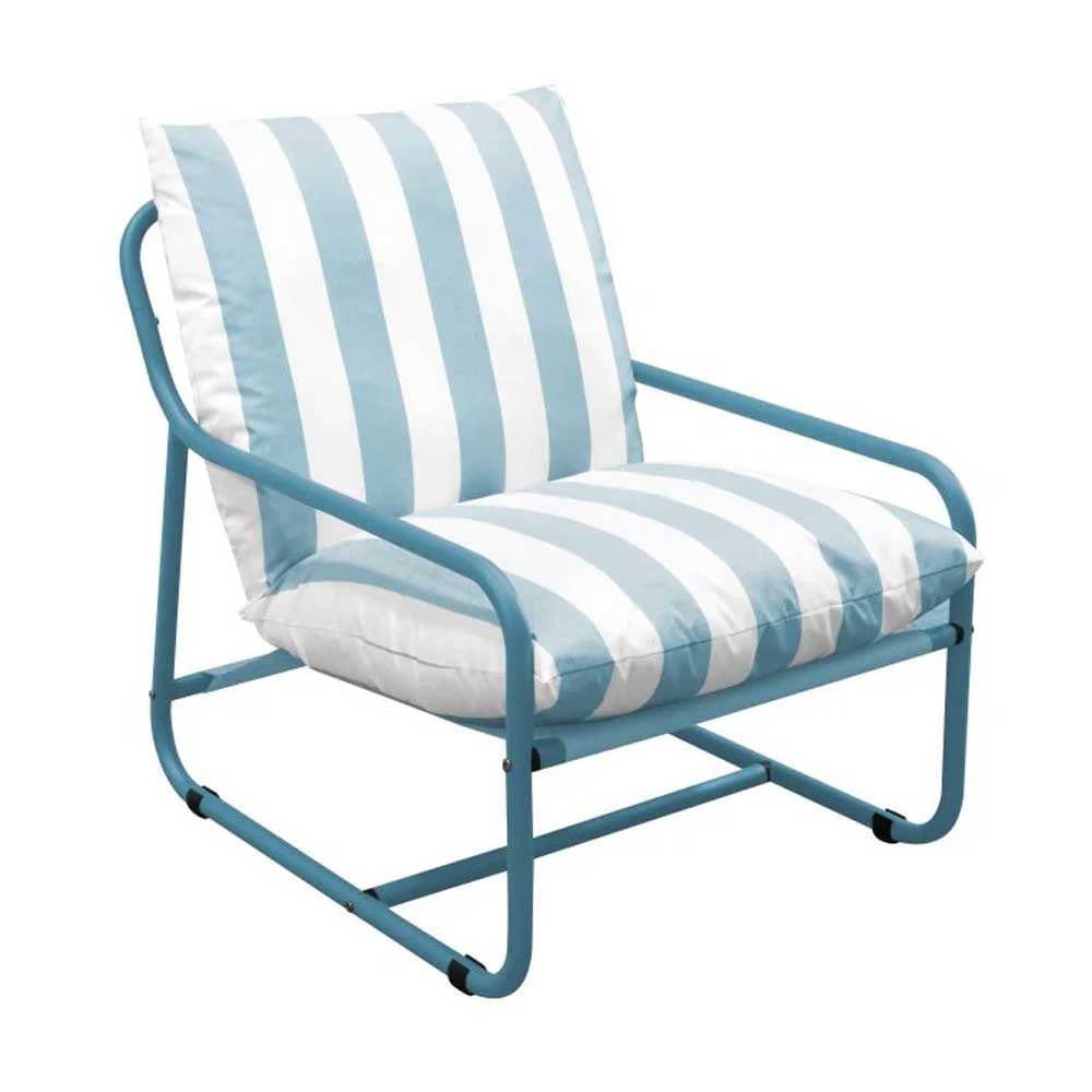 5057229406286 Cloud Relaxer Chair - Nordic Blue - Image 1