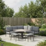 Merano Corner Set - High/Low Table - Image 2