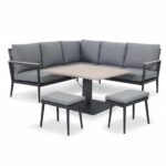 Merano Corner Set - High/Low Table