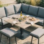 Merano Corner Set - High/Low Table - Image 3